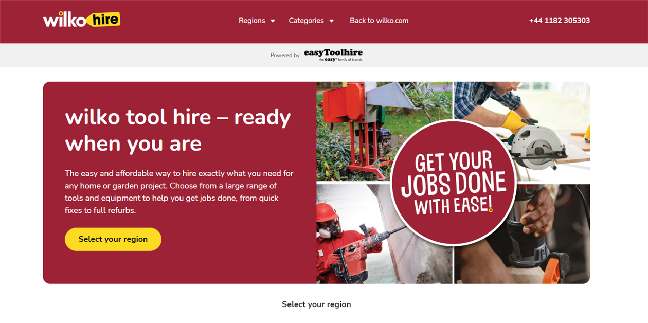easyHire partners with wilko International Rental News