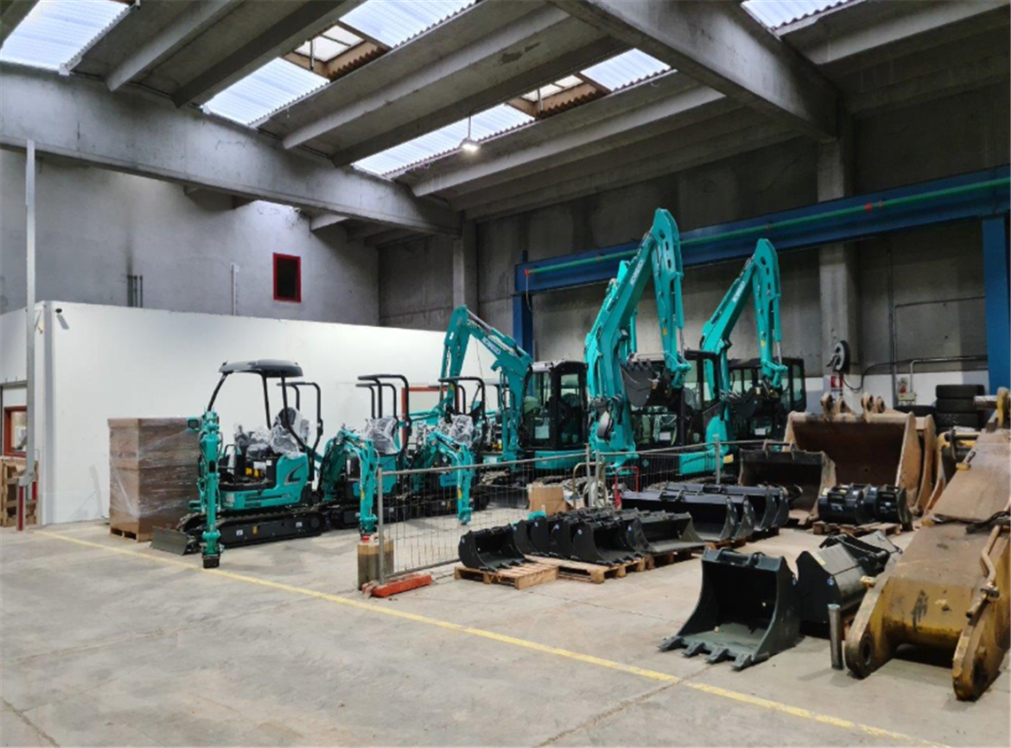 Kobelco's Italian equipment dealer EMAC