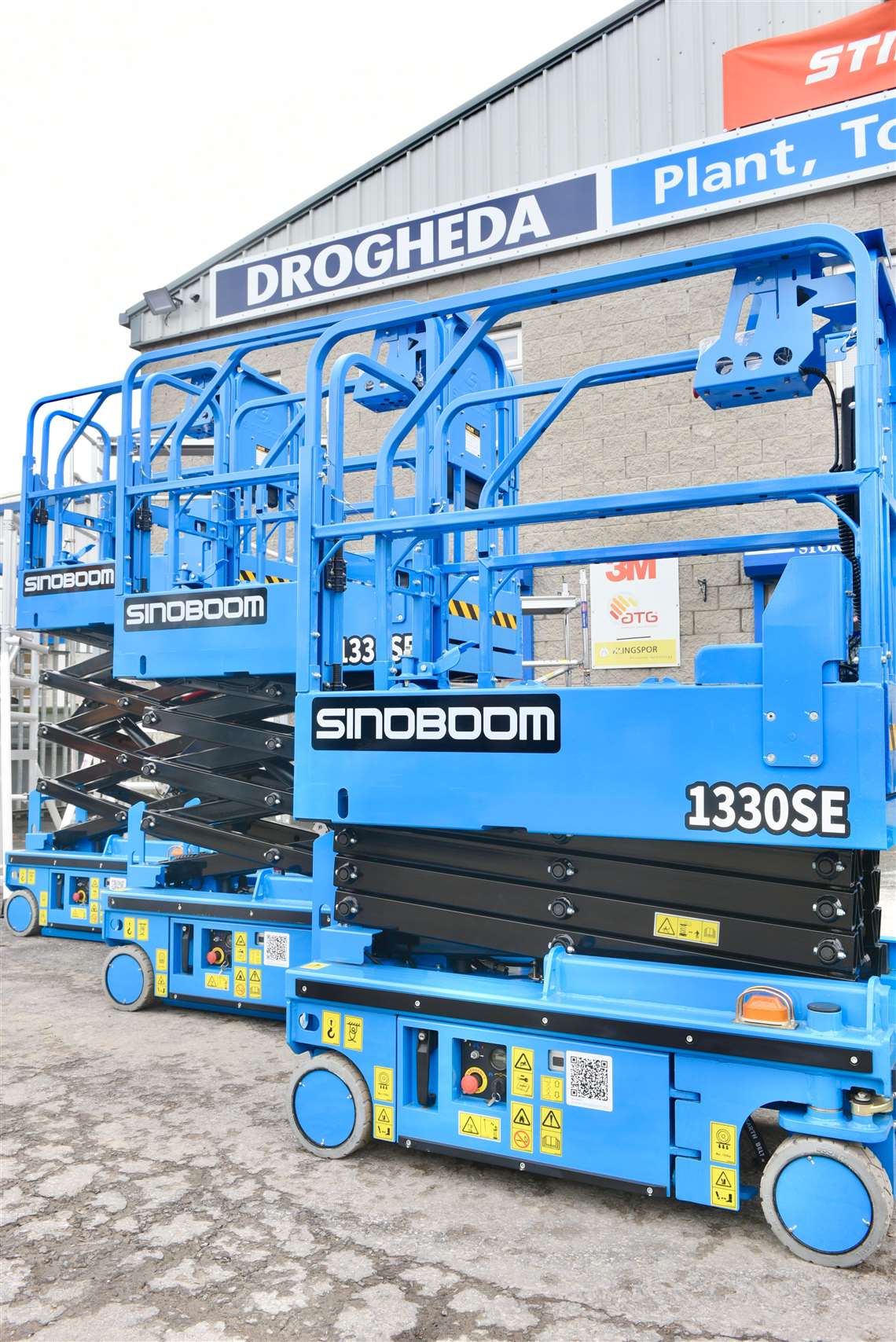 Drogheda's new Sinoboom 1330SE micro scissors