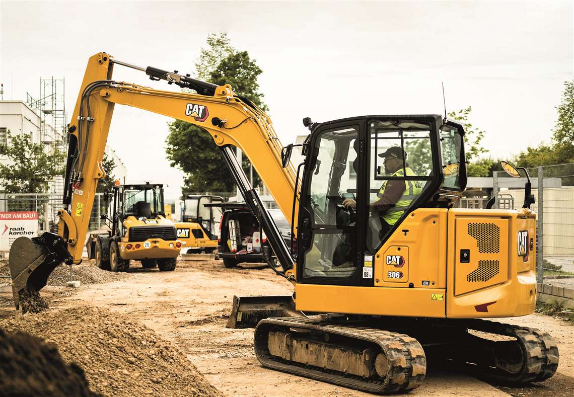 Cat 306 CR Next Gen mini excavator