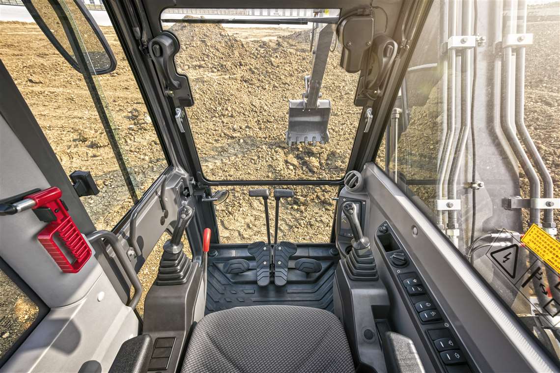 Volvo EC75D compact excavator