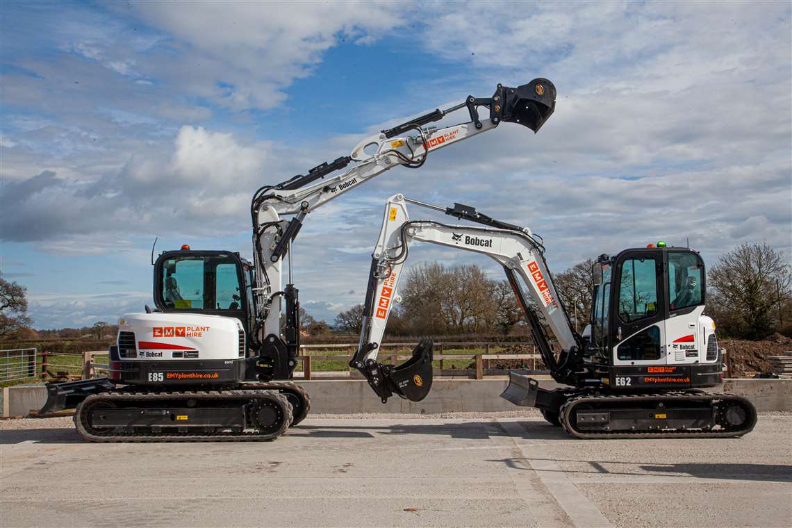 EMY Plant Hire Bobcat E85