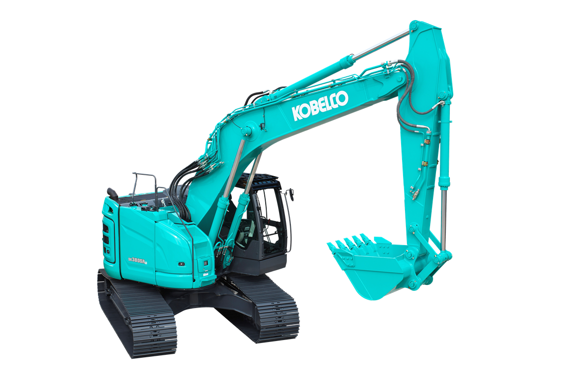 The Kobelco SK380SRLC excavator