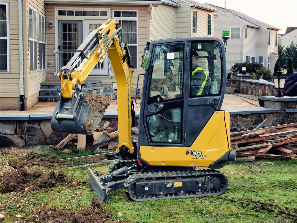 Yanmar SV19VT mini excavator