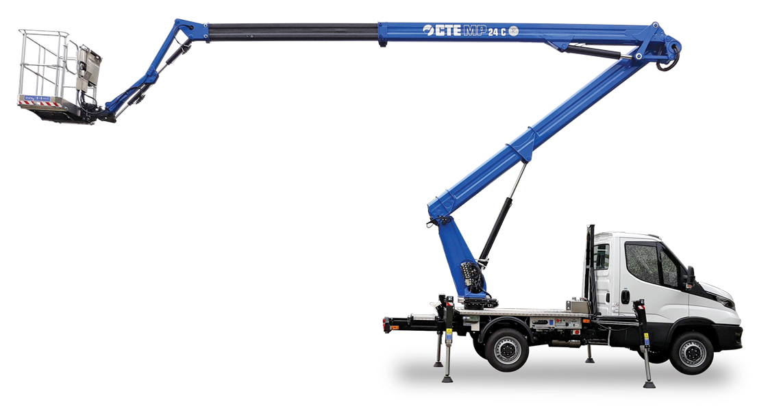 The new MP 24 C truck mount