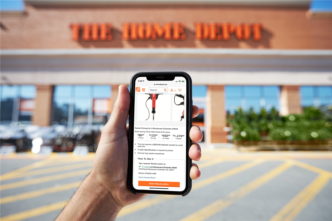 Home Depots offers online rental ordering International Rental News