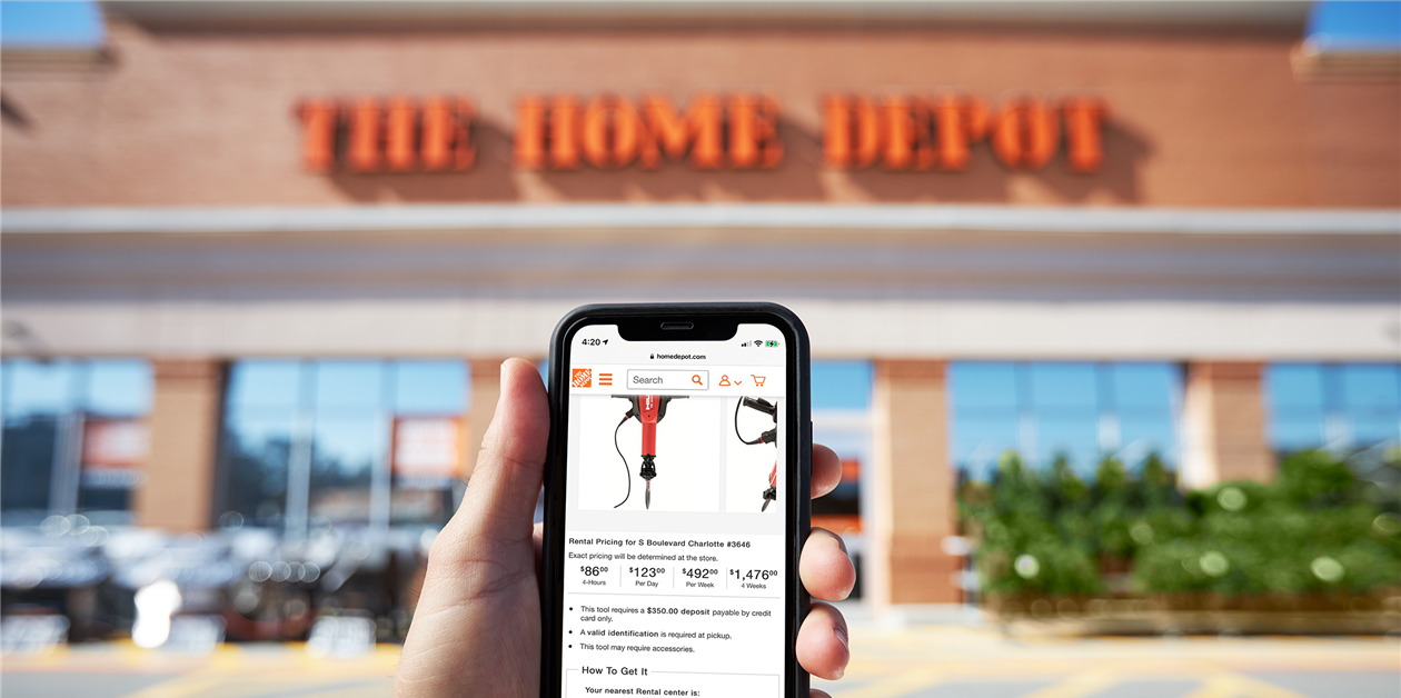Home Depots offers online rental ordering International Rental News