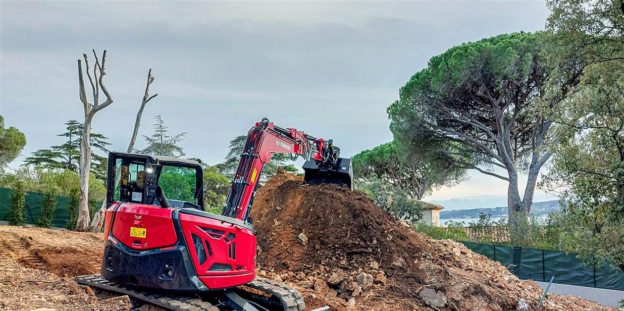 Low noise midi excavator launches from Yanmar - International