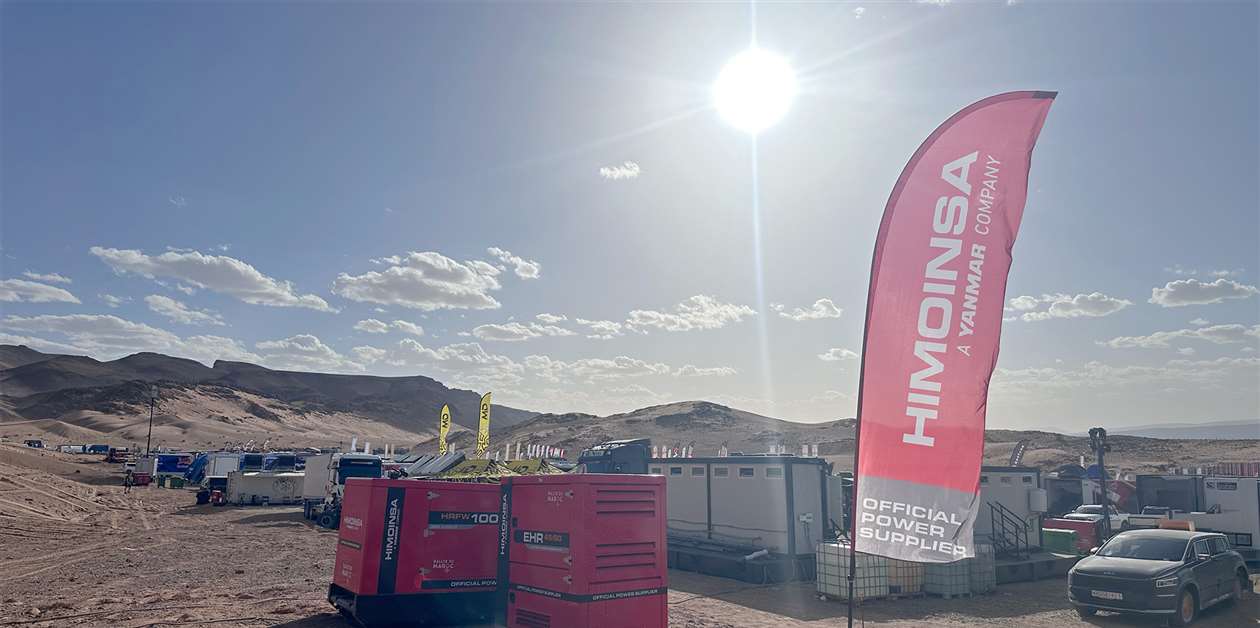 Himoinsa meets challenge of motorsport rally in Sahara Desert