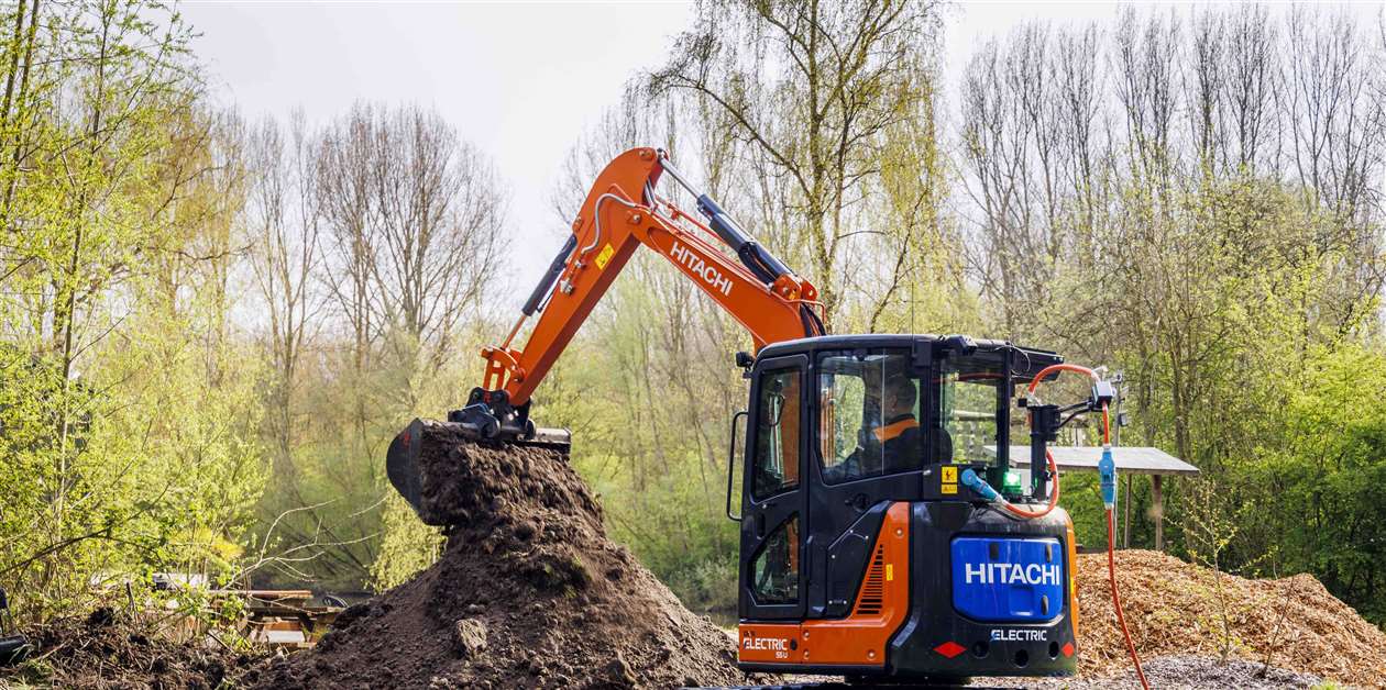 Hitachi launches zero emission excavator - International