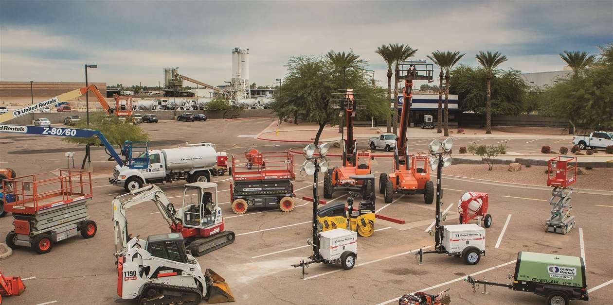 Interview buying used equipment from United Rentals International