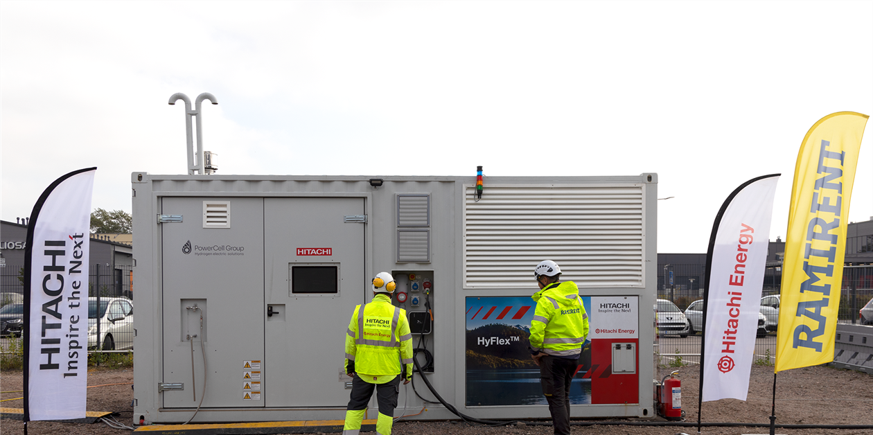 Ramirent Partners with Hitachi Energy and P2X Solutions to Advance Hydrogen Power Solutions