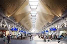 Interior design for the new HS2 terminus at Euston Station