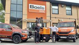 Neil Fenwick, Managing Director at Illumin8 and Asif Latief, Managing Director for Boels Rental UK.