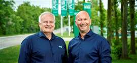 Frank Olesen (left), the new CEO of GSV and Dan O. Vorsholt (right) who will serve as vice chairman of the board of directors.