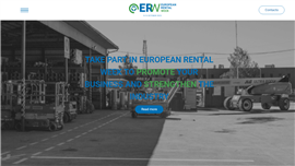 a screenshot of the European Rental Week website