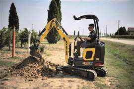 The new E15X mini excavator (Photo: New Holland Construction)