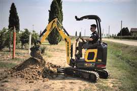 The new E15X mini excavator (Photo: New Holland Construction) 