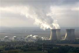 The nuclear power plant at Bugey, France