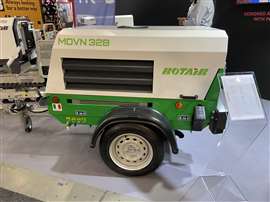 the MDVN32B petrol portable air compressor