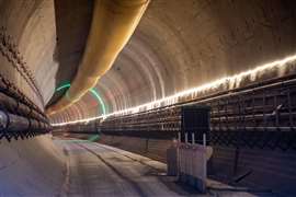 HS2's under construction Chiltern tunnel. Photo: HS2