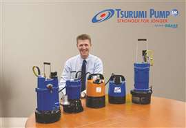 Matthew Hill, Managing Director of Tsurumi Pumps UK