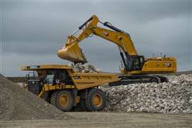 Cat's 395 large excavator delivers more production and durability with less maintenance than the model it replaced