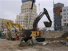 Volvo CE electric excavator 