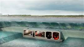How the Fehmarnbelt will look in cross section