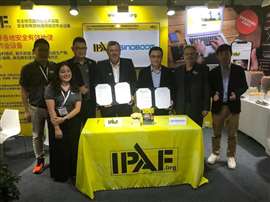 The IPAF team with Sinoboom representatives in Shanghai China