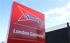 Speedy Hire's new sustainable service centre in Basildon, UK. 