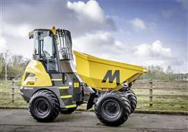 Mecalac 9MDX Cabbed Site Dumper