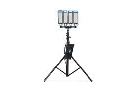 the compact HiLight PE 3 is a static light tower on a tripod