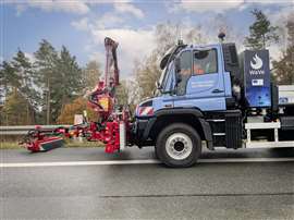 Mercedes-Benz Unimog hydrogen combustion prototype