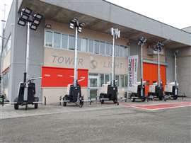The GLT Series of lighting towers from Generac