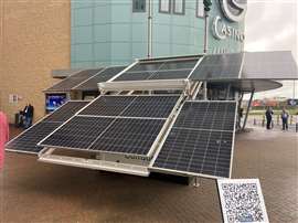 DyMac unveiled its SEF-248, part of its solar energy frame range. 