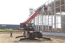 Manitou's MRT 3060 has a maximum lift capacity of 6 tonnes