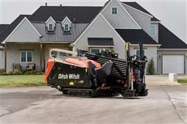 Ditch Witch's newest horizontal directional drill JT21