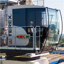 terex tower crane cab