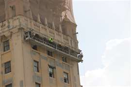 sunbelt rentals, sunbelt rentals scaffolding, scaffolding, saia, saia project of the year, scaffold project
