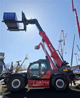 bauma, magni, telehandlers