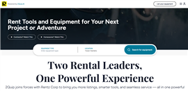 A screenshot of the rentmyequipment website. (Photo: rentmyequipment)