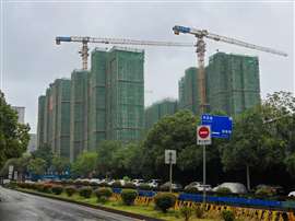 A construction site in Changsha, China, where Sany is based (Image: KHL Group)