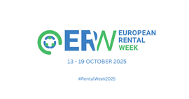 Logo for the European Rental Week 2025.