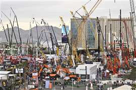 On s'attend à ce qu'il y ait environ 2 000 entreprises exposantes et 139 000 visiteurs à ConExpo 2026.