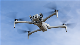 Photo of the Skydio X10 drone, which rental company Sunbelt Rentals is adding to its fleet US fleet. (Image: Skydio)