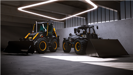Una de las máquinas de edición limitada de JCB. Foto: JCB