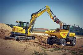 Wacker Neuson equipment in action (Image: Wacker Neuson) 