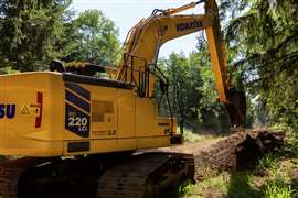 A Komatsu apresentará diversas máquinas novas para o mercado norte-americano na ConExpo.