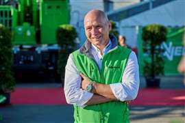 Sennebogen managing director Erich Sennebogen (Image courtesy of Sennebogen)
